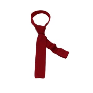 Πλεκτή σχολική γραβάτα. Κατάλληλη για παιδιά Νηπιαγωγείου - Δημοτικού - Γυμνασίου - Λυκείου. Χρώματα: μπλέ σκούρο / εκρού / μπορντό / κόκκινη / μπλε ηλεκτρίκ Διάσταση 150 εκατοστά (ανοικτή). Διατίθεται σε συσκευασία.