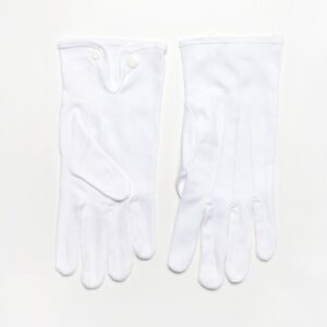Γάντι λευκό με τρουκ 100% βαμβάκι Μεγέθοι: 14cm (για παιδιά Νηπιαγωγείου) / 19cm (για τις πρώτες τάξεις Δημοτικού) / 21cm (για Δημοτικό - Γυμνάσιο) / 23cm (Γυμνάσιο - Λύκειο) Διατίθεται σε συσκευασία.